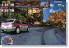 Sega Rally Championship - Title screen image