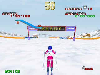 Alpine Racer - Title screen image
