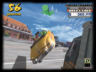 Crazy Taxi - Title screen image